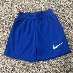 Nike Toddler Blue Mesh Athletic Shorts